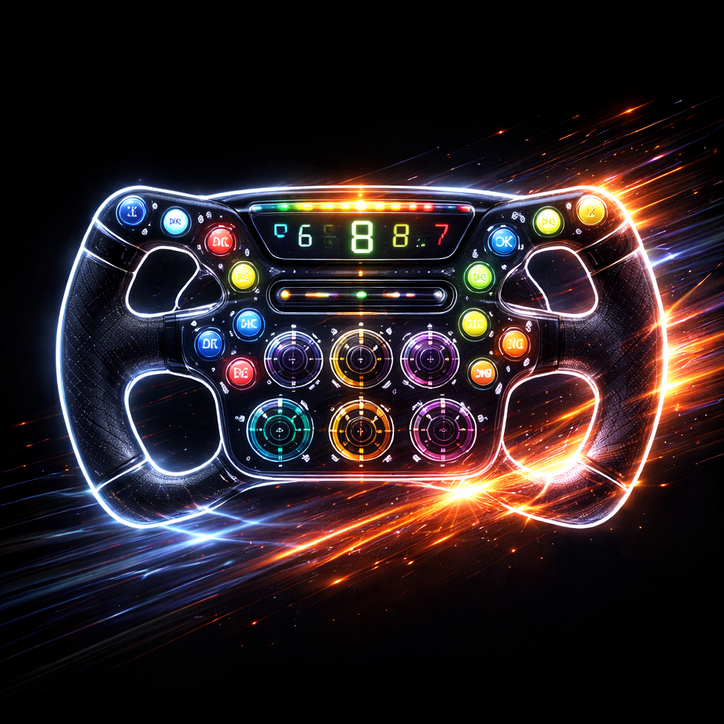 Image of an abstract virtual reality headset